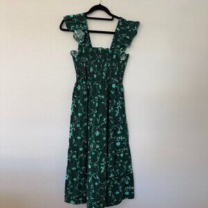 Hill House Home Elie Nap Dress in Deep Green